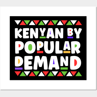 Kenyan By Popular Demand - Xtian Dela Posters and Art